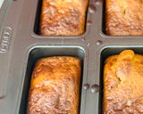 Une image de l'étape 4 de Mini cake chocobanane.