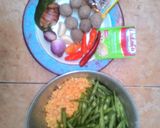Foto langkah ke 1 dari resep Tumis Buncis Jagung Baso Ekspress.