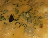 Foto langkah ke 2 dari resep Gulai pucuk ubi, Telur dan jengkol.