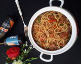A picture of step 4 of Spaghetti Stir Fry.