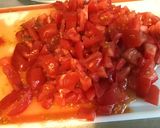 Une image de l'étape 4 de Mijoté de pleurotes aux tomates et oignon de roscoff.