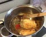 Une image de l'étape 2 de Poulet à l'Estragon.