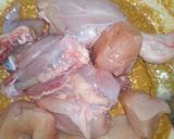 A picture of step 3 of Chicken qorma aloo.