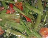 Foto langkah ke 2 dari resep Cah kangkung seadanya😊.