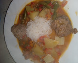 Foto del paso 8 de la receta: Albóndigas con patatas y judías verdes