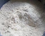 A picture of step 1 of Atta brown bread.