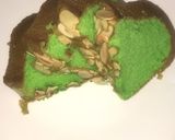Foto langkah ke 4 dari resep Bolu Pandan Almond Ekonomis dan Simple.