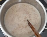 Hình bước làm 2 của món Thạch rau câu 3 màu mix Bí đỏ + sữa + milo (Nắng sữa Milo)