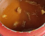 A picture of step 3 of Mutton Pulao.