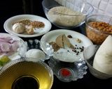 A picture of step 2 of Kabli chana pulao.
