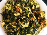 पिठ पेरून मेथीची भाजी (pith perun methichi bhaji recipe in marathi)