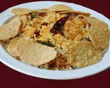 A picture of step 6 of Ellu satham (ellorai in Tamil)-Rice cooked with sesame seed masala powder.