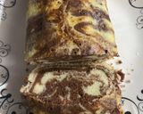 A picture of step 8 of Marble loaf cake.