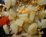 A picture of step 9 of Mexican Tacos chaat.
