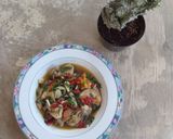 Foto langkah ke 7 dari resep Ayam Tumis Daun Kemangi.