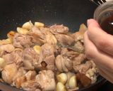 A picture of step 4 of Three Cup Chicken Thighs.