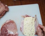 Foto del paso 2 de la receta: San jacobo de lomo con fiambre de pavo y queso
