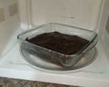 A picture of step 5 of 3 mint microwave Brownie.