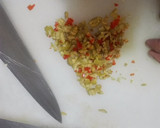 Foto del paso 8 de la receta: Ropa Vieja a mi estilo, acompañada de arroz blanco, monedas de plátano verde con cáscara y ensalada