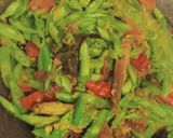 Foto langkah ke 4 dari resep Oseng tempe & teri plus buncis bumbu kuning.