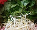 Hình bước làm 3 của món Bún bì