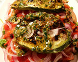Foto del paso 16 de la receta: Ensalada de pimientos y calabacines asados, con ali oli de tomates secos