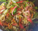 Foto del paso 1 de la receta: Fideos con verduras. (Vegetariano)