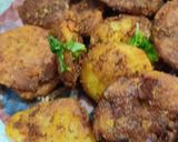 क्रिस्पी फ्राइडआलू टूक (Crispy fried aloo tuk recipe in Hindi) रेसिपी चरण 5 फोटो
