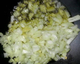 Foto del paso 1 de la receta: Polenta con Judías verdes sorprendentemente sabrosa(vegetariano)