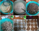 Foto langkah ke 1 dari resep Crunchy Choco Crunch Cookies.
