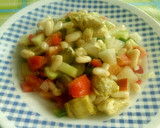 Foto del paso 5 de la receta: Ensalada de alubias y alcachofas