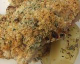 Foto del paso 7 de la receta: FILET DE 🐠 BROTOLA 🐟 (con arenado crocante de puré instantáneo de papas y queso rallado) 😉🤩🥰