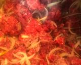 A picture of step 1 of Mince meat 🥩 for filling.