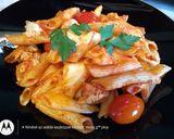 Olasz csirkés-mozzarellás penne recept fázis 8 fotója