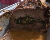 Foto del paso 6 de la receta: Carne al horno con relleno de acelga y queso fresco