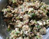A picture of step 3 of Bengali vegetable Paratha.