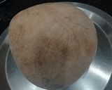 A picture of step 1 of Desiccated coconut powder.