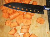 Crema de calabaza y zanahoria, fast and rápido