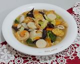 Foto langkah ke 6 dari resep Sapo Tahu Seafood.
