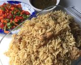 A picture of step 4 of Boneless chicken pulao.