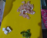 Foto langkah ke 2 dari resep Bubur Kentang Ayam Brokoli.