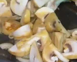 Foto del paso 4 de la receta: Tagliatelle con Gambas y Champiñones