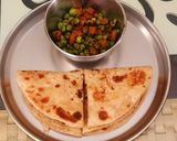 A picture of step 8 of Gajar Matar.