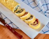 A picture of step 7 of Omelet Roll.
