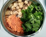 Foto langkah ke 3 dari resep Bihun Goreng Ayam Jamur.