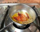 A picture of step 4 of Kadhi pakore.