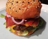 A picture of step 9 of Beef burger.