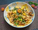 Hình bước làm 2 của món Cơm nhà đủ đầy