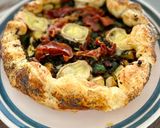 Une image de l'étape 3 de Tarte courgettes / chèvre / jambon de parme (vit'fait bien fait).