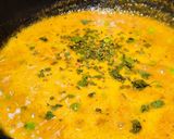 A picture of step 9 of Lauki and carrot kofta curry.